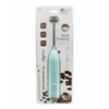 Hongxin 3-Speed Electric Milk Frother Handheld - Foam Maker (Mint Blue )