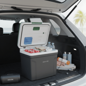 Green Lion Highway 25L Electric Hot & Cold Cooler - AC/DC Portable Fridge