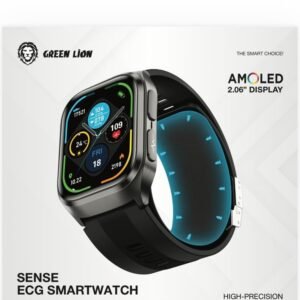Green Lion Sense ECG Smartwatch AMOLED 2.06" Blood Pressure Monitor