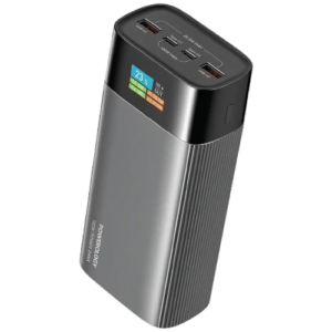 Powerology VoltEdge 40000mAh Power Bank - Gray