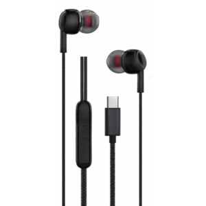 Wellmax COPPER50 USB-C Earphones Wired In-Ear Mic Braided Cable